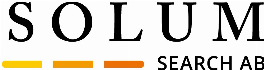Logo til Solum Search AB